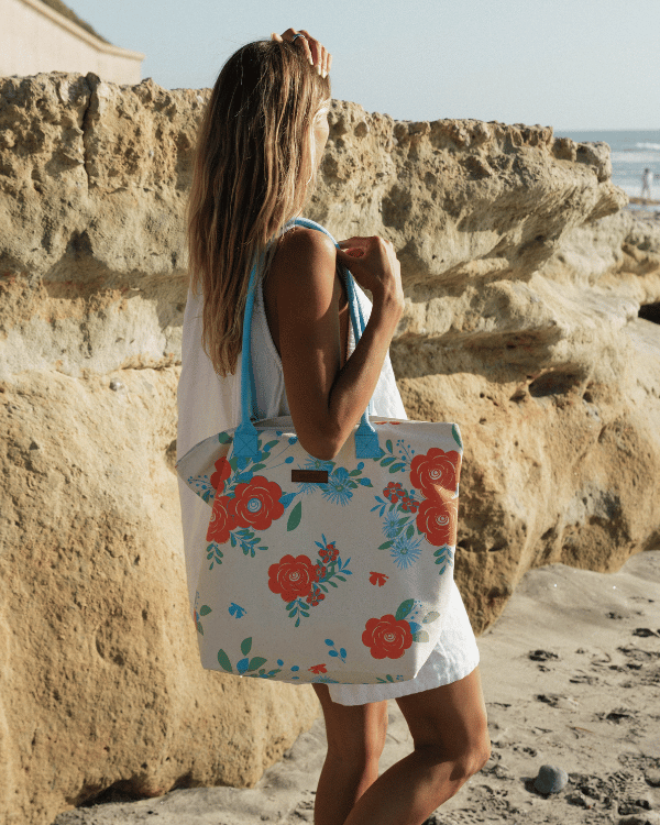 Floral Beach Tote - Image 6