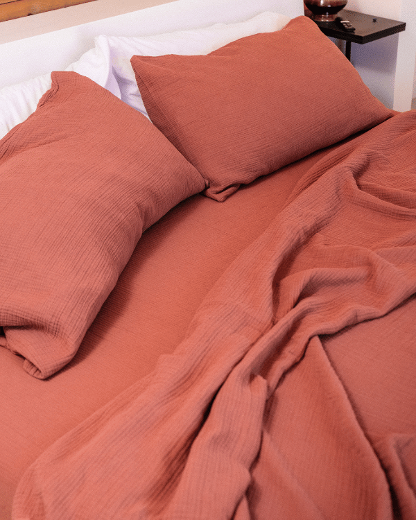 Sonoran Pillow Case 2 Pack - Terracotta - Image 6