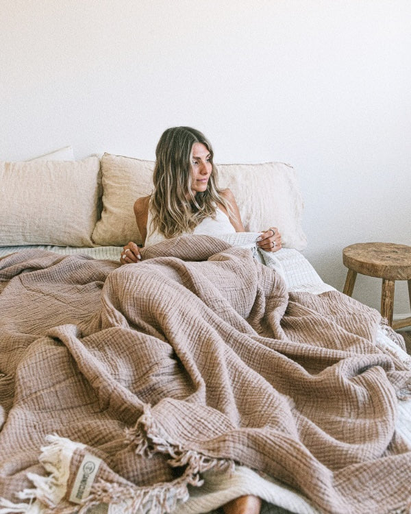 Senna Taupe - PARTY BLANKET - King - Image 4