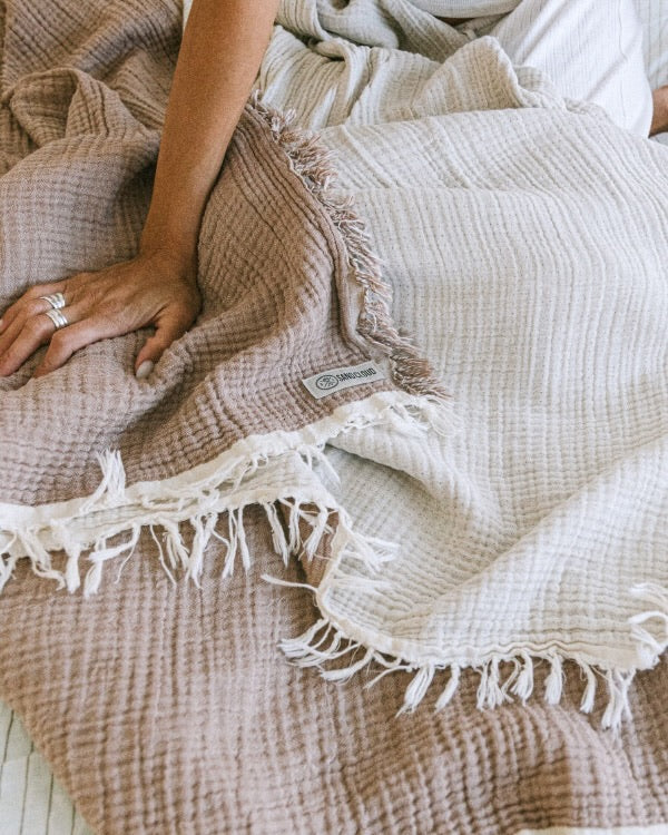 Senna Taupe - PARTY BLANKET - King - Image 6