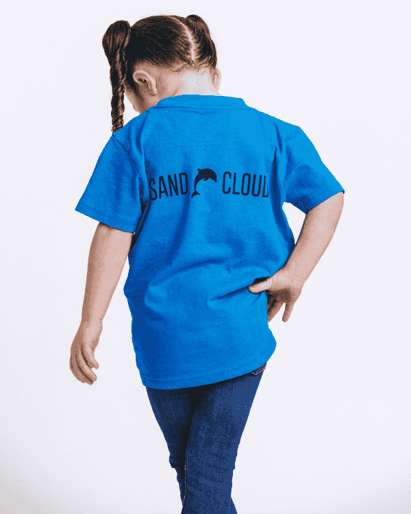 SC Dolphin Kids Tee - Sapphire Blue - Image 3