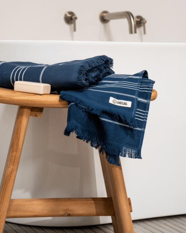 Classic XL Bath Bundle - Navy - Image 12