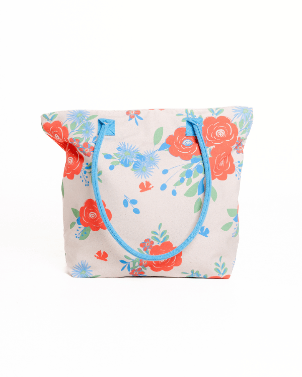 Floral Beach Tote - Image 4