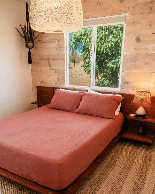 Sonoran Fitted Sheet - Terracotta - Image 4