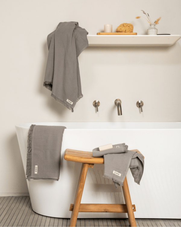 Terra XL Bath Bundle - Grey - Image 10