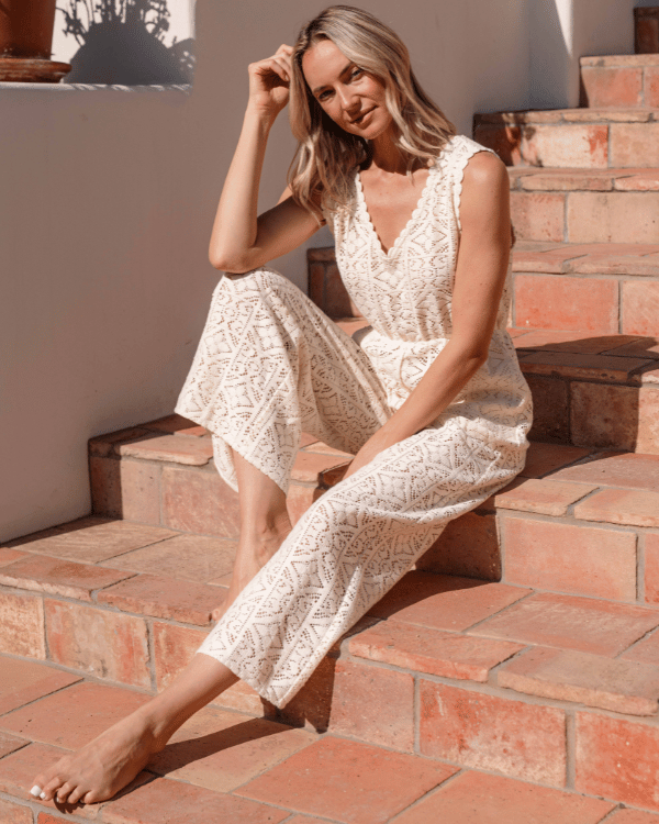 Karna Lace Jumpsuit - Image 6