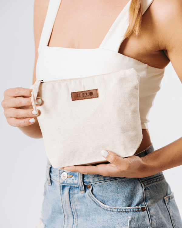 Alternative view of Patnem Zipper Pouch Natural