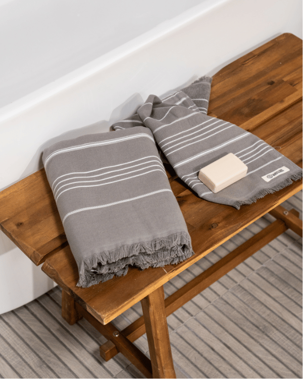 Classic XL Bath Bundle - Grey - Image 11