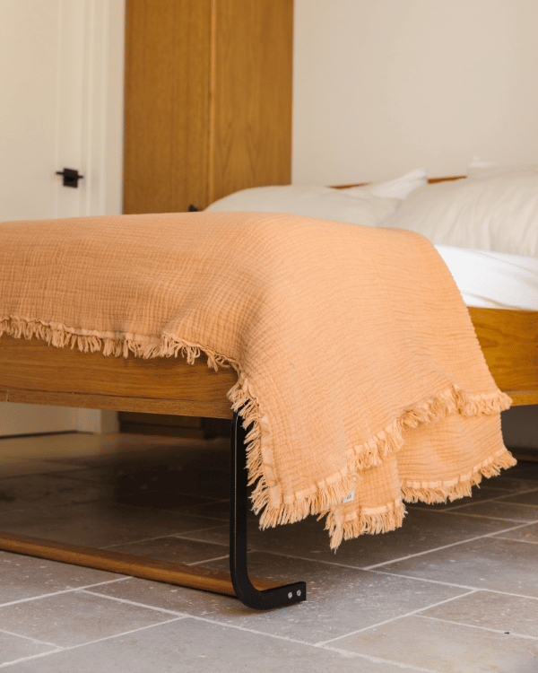 Lara Dusty Peach - PARTY BLANKET - Queen - Image 4