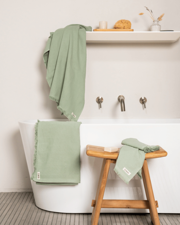 Terra XL Bath Bundle - Sage - Image 9