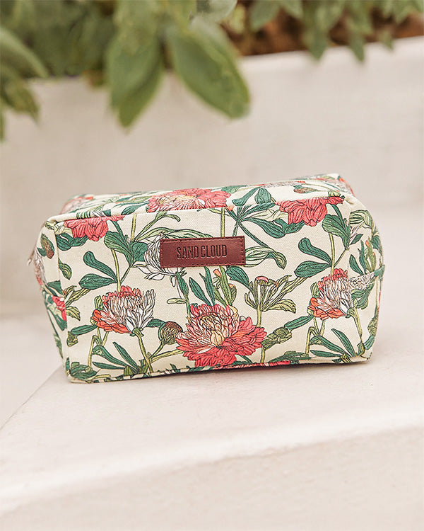 Floral Toiletry Pouch