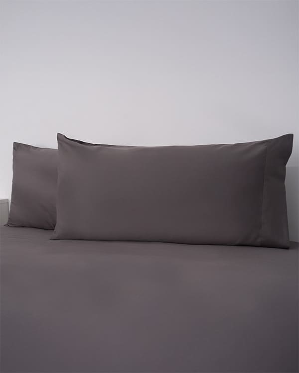 Luxe Sateen Sheet Set Steel Grey - Image 10