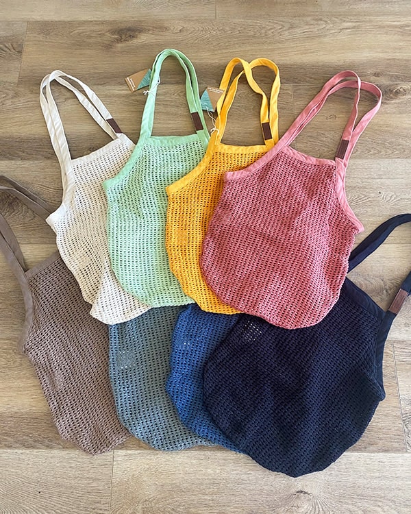 Net Market Bag Terracotta - Image 4