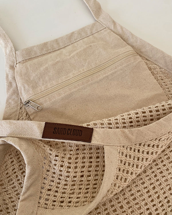 Net Market Bag Natural - Image 7