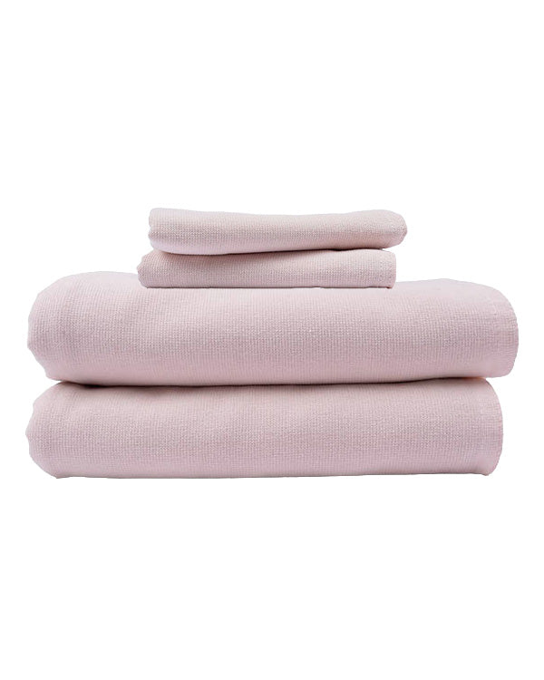 Terra Fringeless XL Bath Bundle - Calcite Pink