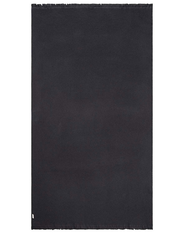 Micro Waffle XL Bath Bundle - 2 Pack - Black - Image 7