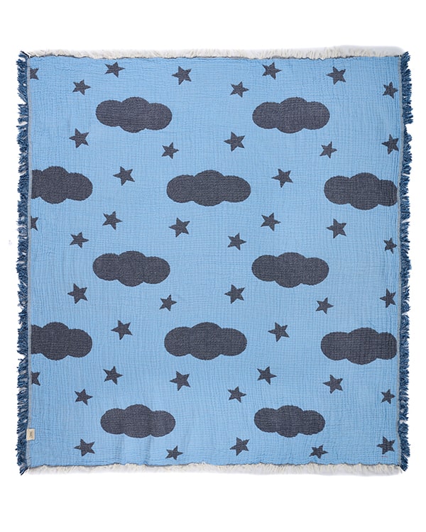 Twinkle Gauze Receiving Blanket with Pouch - Image 5