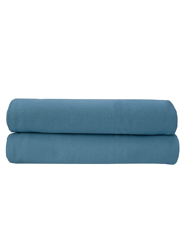 Terra Fringeless XL Bath Bundle - Slate Blue - 2 Pack - Image 8