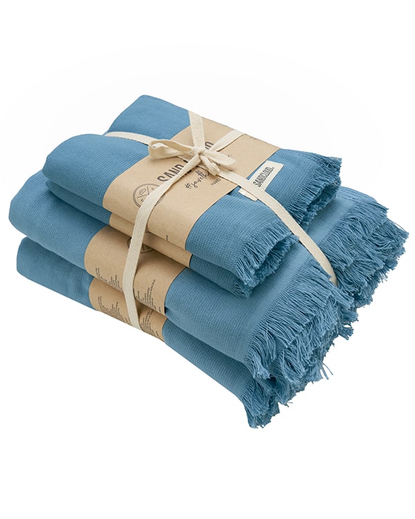 Terra XL Bath Bundle - Slate Blue - Image 10