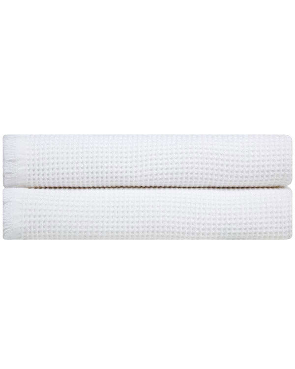 Alternative view of Micro Waffle XL Bath Bundle - 2 Pack -White