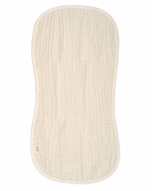 Little Fishies Gauze Burping Cloth Bundle - 3 Pack - Seafoam / Peach Fuzz / Natural - Image 14