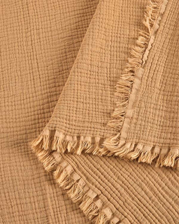 Lara Dusty Peach - PARTY BLANKET - Queen - Image 5
