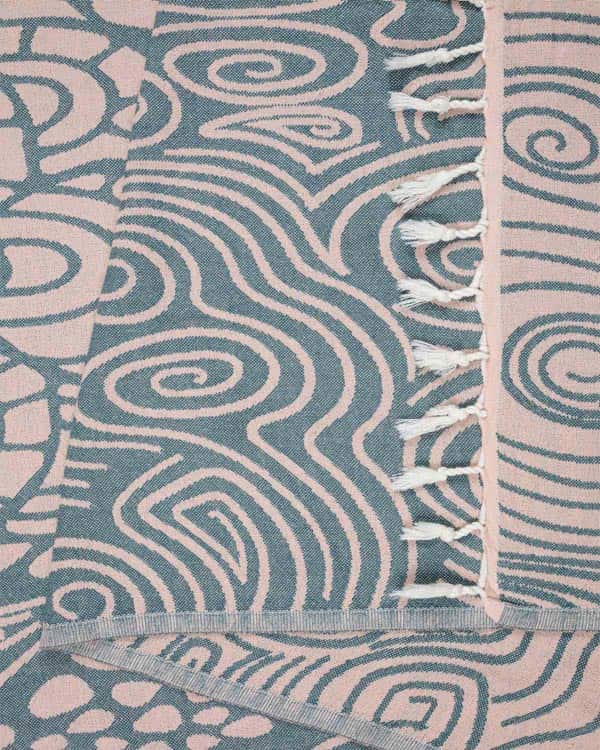 Swirl Turtle Dusty Pink - Image 3