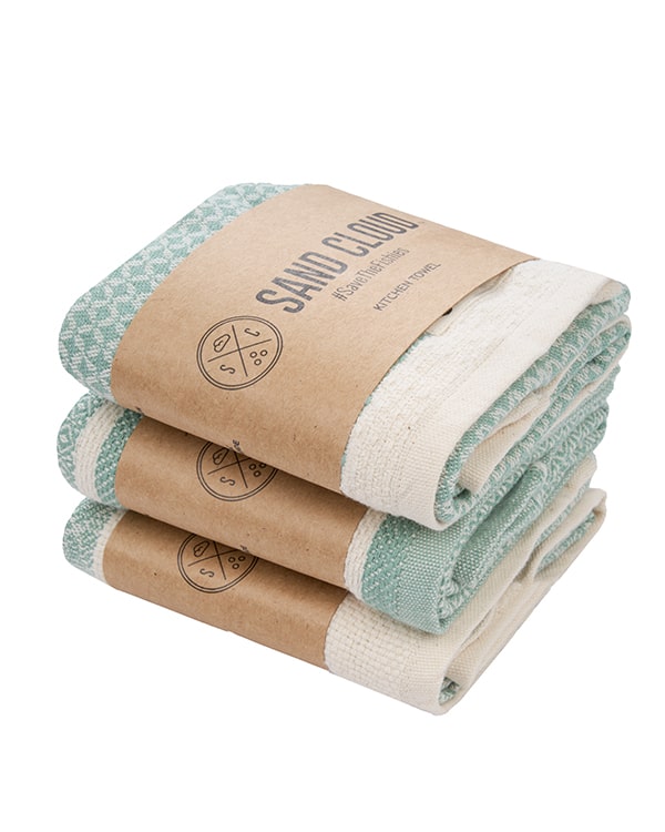 Tulipa Kitchen Towel Bundle - Assorted 3 Pack - Image 7