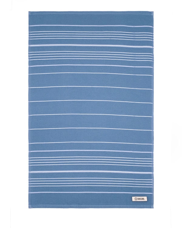 Classic Fringeless Hand Bath Bundle 2 Pack - Slate Blue