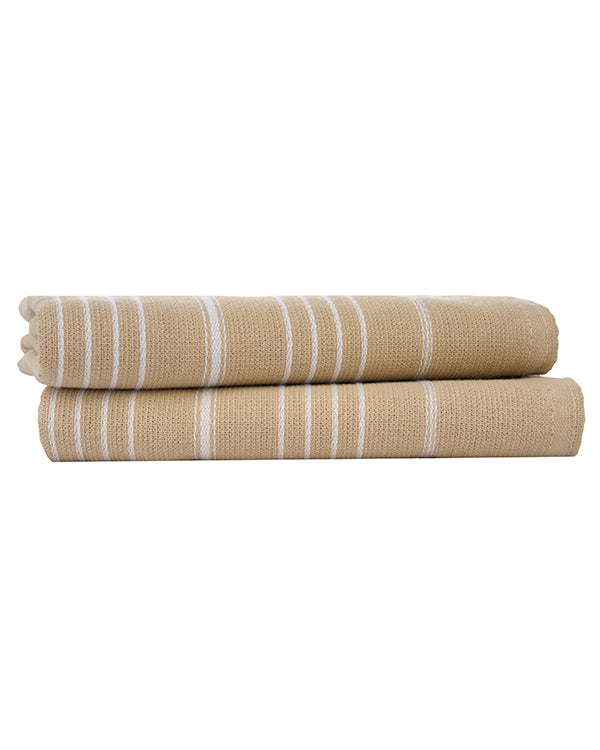 Alternative view of Classic Fringeless Hand Bath Bundle 2 Pack - Sand
