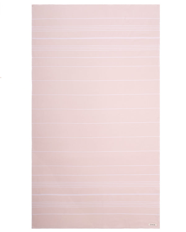 Alternative view of Classic Fringeless XL Bath Bundle - Calcite Pink