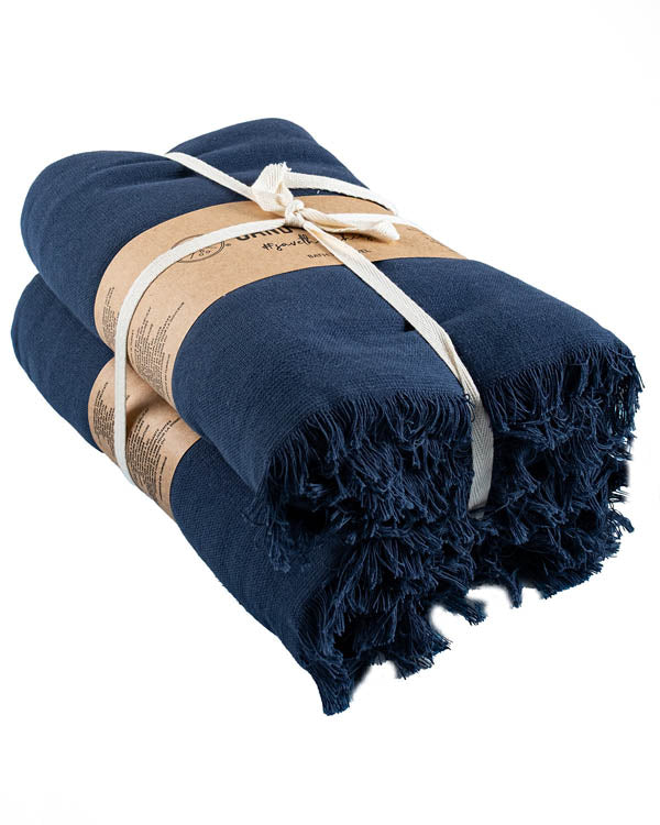 Terra XL Bath Bundle 2 Pack - Navy - Image 11
