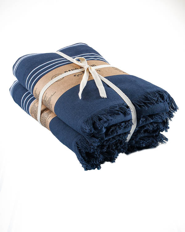 Classic XL Bath Bundle 2 Pack - Navy - Image 8
