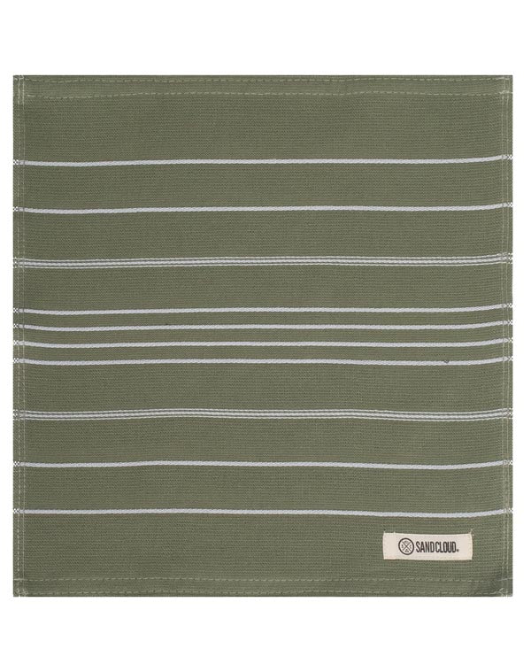 Classic Bath Washcloth Bundle- 6 Pack - Hedge Green - Image 3