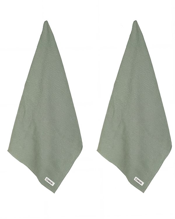 Terra Fringeless Hand Bath Bundle 2 Pack - Sage - Image 5