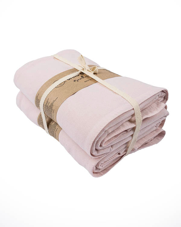 Terra Fringeless XL Bath Bundle 2 Pack - Calcite Pink - Image 6