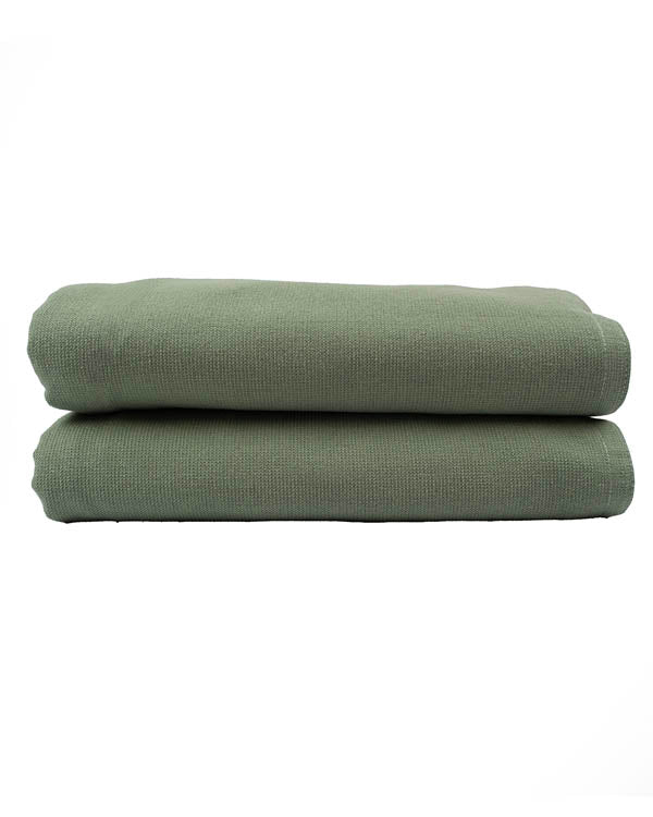 Terra Fringeless XL Bath Bundle 2 Pack - Hedge Green - Image 7