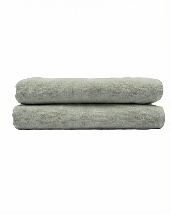 Terra Fringeless XL Bath Bundle 2 Pack - Sage - Image 7