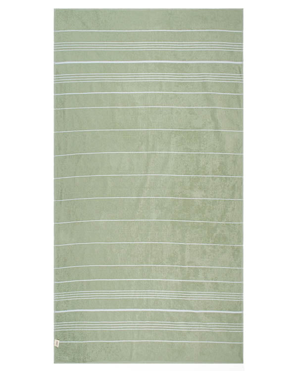 Classic Fringeless XL Bath Bundle 2 Pack - Sage - Image 5