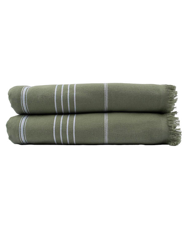 Classic XL Bath Bundle 2 Pack - Hedge Green - Image 12