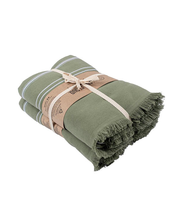 Classic XL Bath Bundle 2 Pack - Hedge Green - Image 11