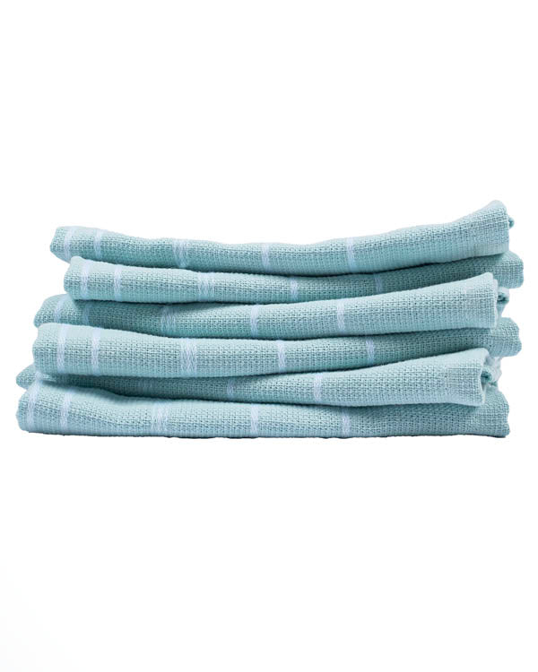 Alternative view of Classic Bath Washcloth Bundle 6 Pack - Seaglass