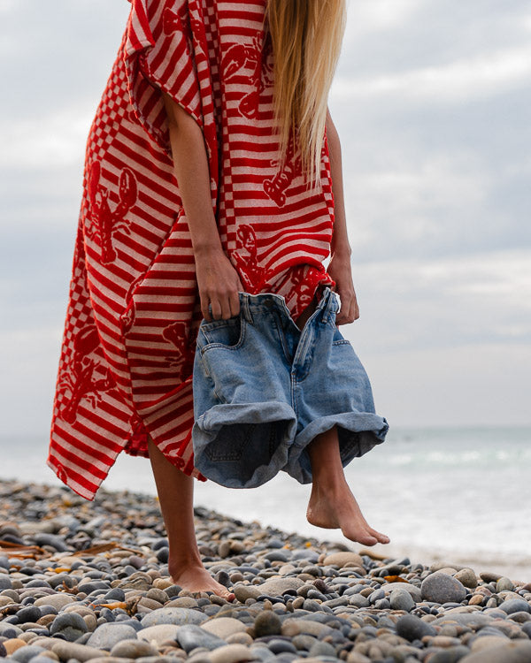 Lobster Hooded Poncho - Image 6