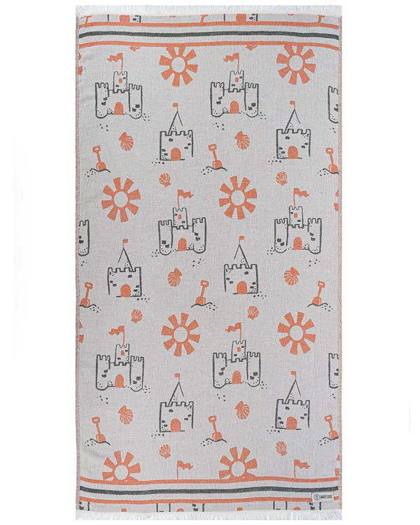 Sand Castle Kids Towel