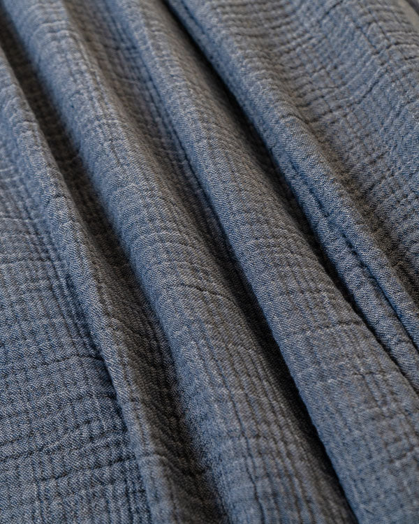 Senna Melange PARTY BLANKET Indigo - Queen - Image 6