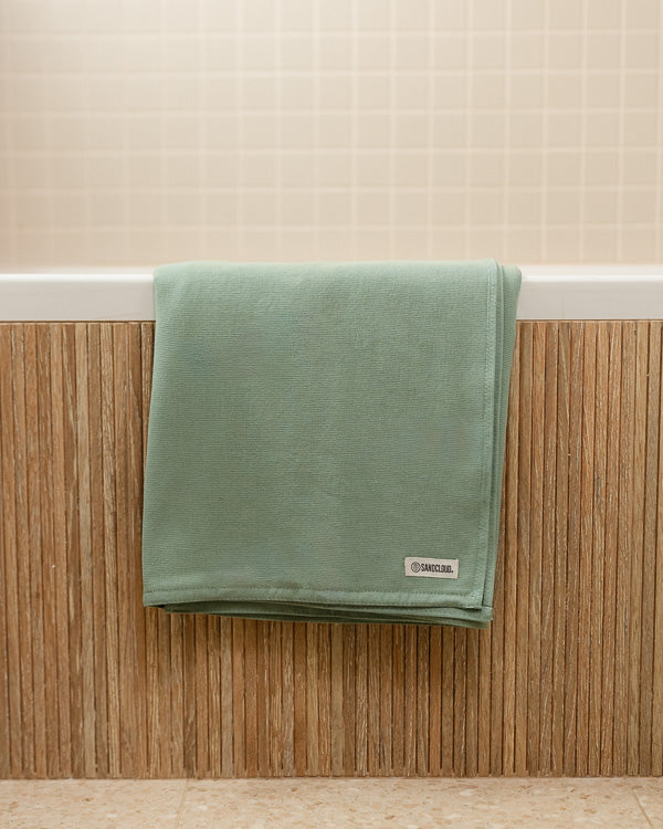 Alternative view of Terra Fringeless XL Bath Bundle 2 Pack - Sage