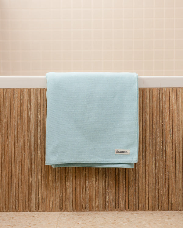 Alternative view of Terra Fringeless XL Bath Bundle 2 Pack - Seaglass