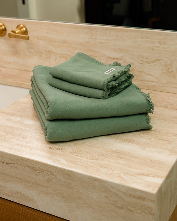 Terra XL Bath Bundle - Hedge Green - Image 8