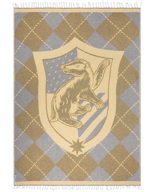 Alternative view of Hufflepuff Crest Blanket