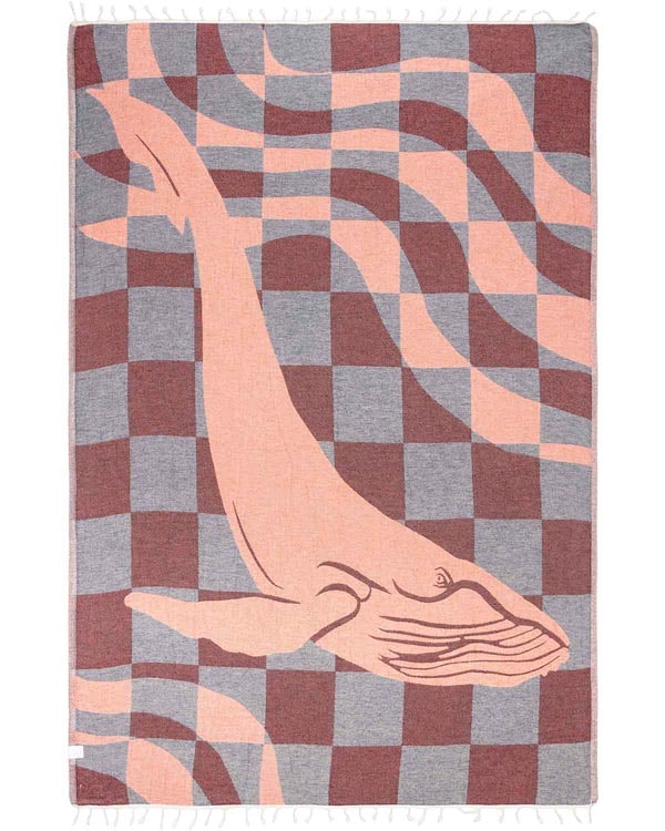 Alternative view of Checkered Whale - Large